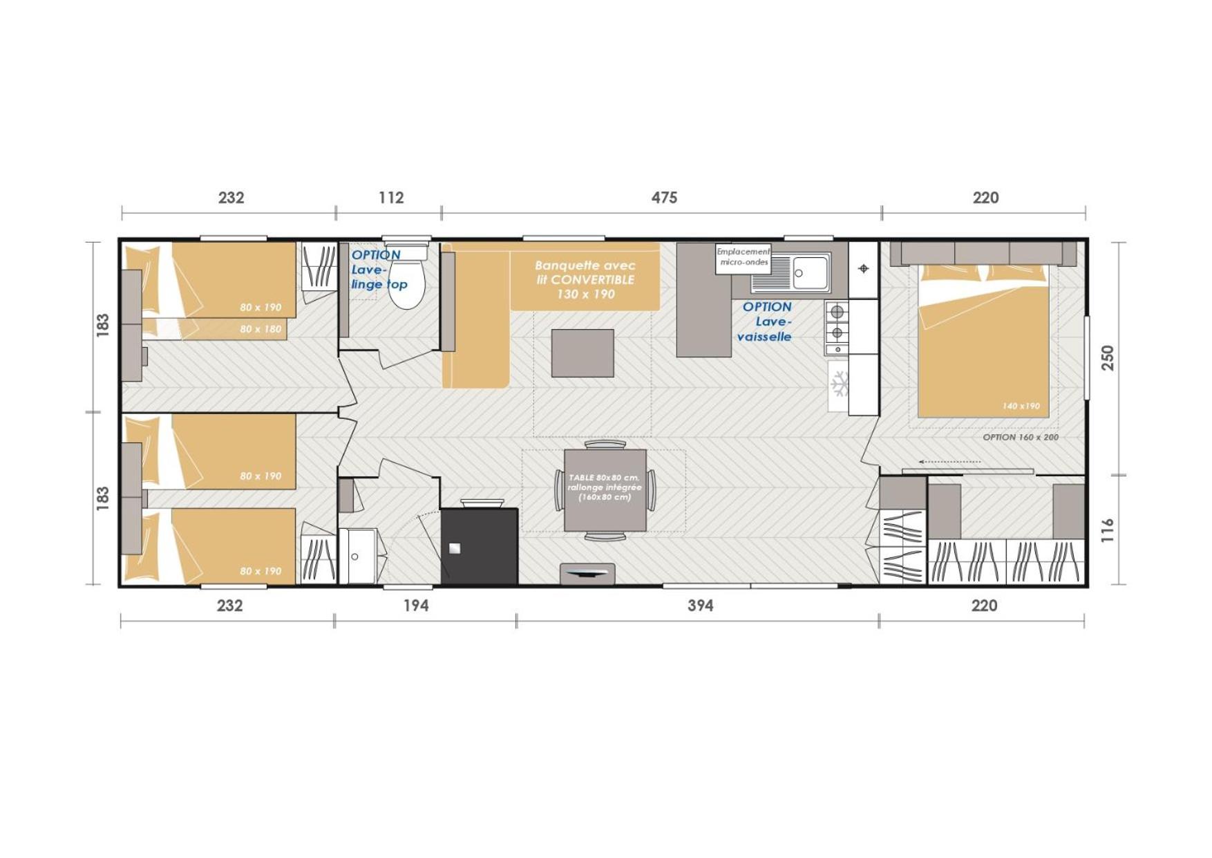 Superbe Mobil Home 6-8 Personnes Saint-Jean-de-Monts Exterior foto